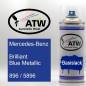 Preview: Mercedes-Benz, Brilliant Blue Metallic, 896 / 5896: 400ml Sprühdose, von ATW Autoteile West.